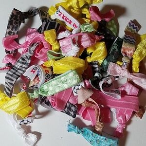 2" - 3" Hair Keepers Ponies Elastic Ties Set of 5